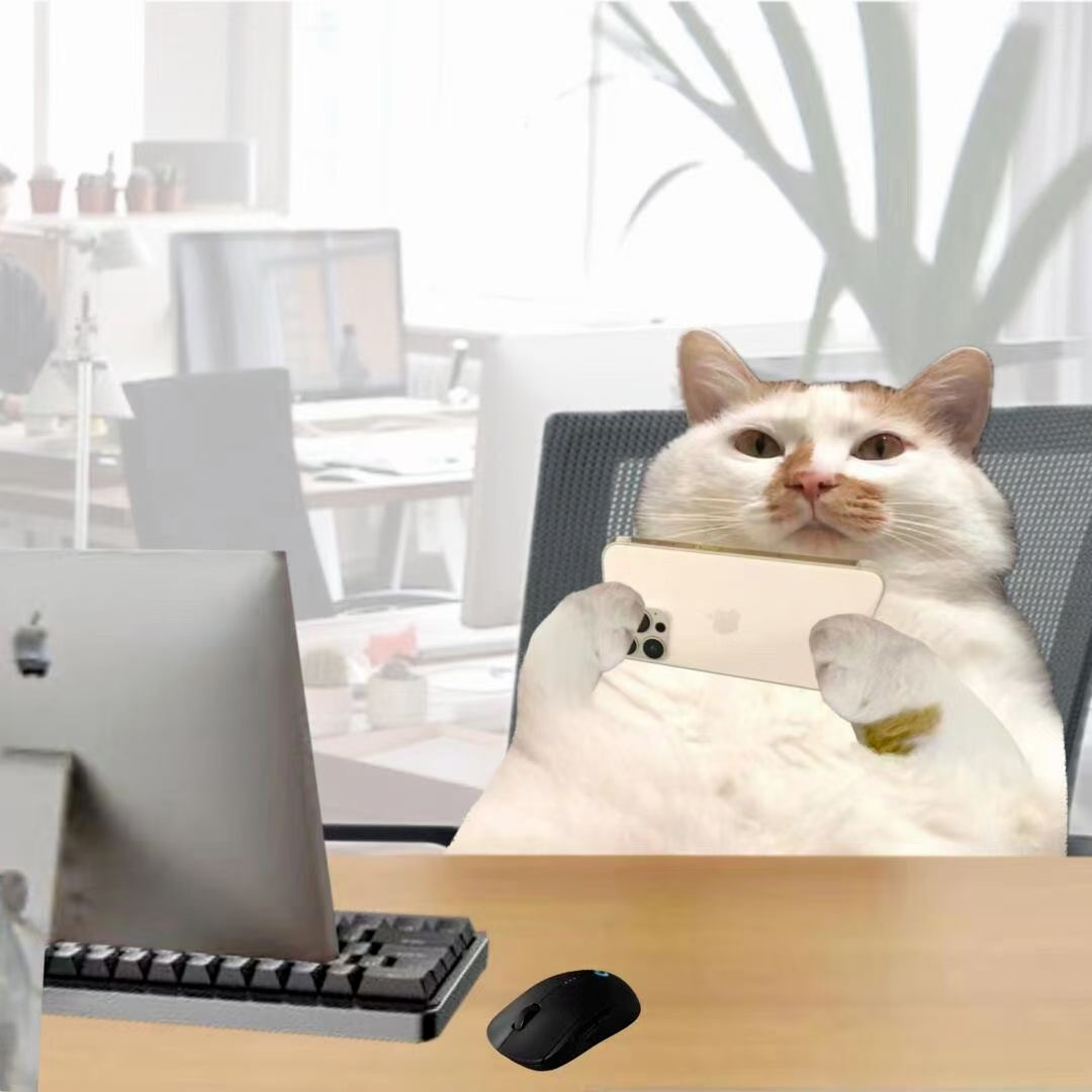 沙雕搞怪牛马打工人猫咪萌宠头像
