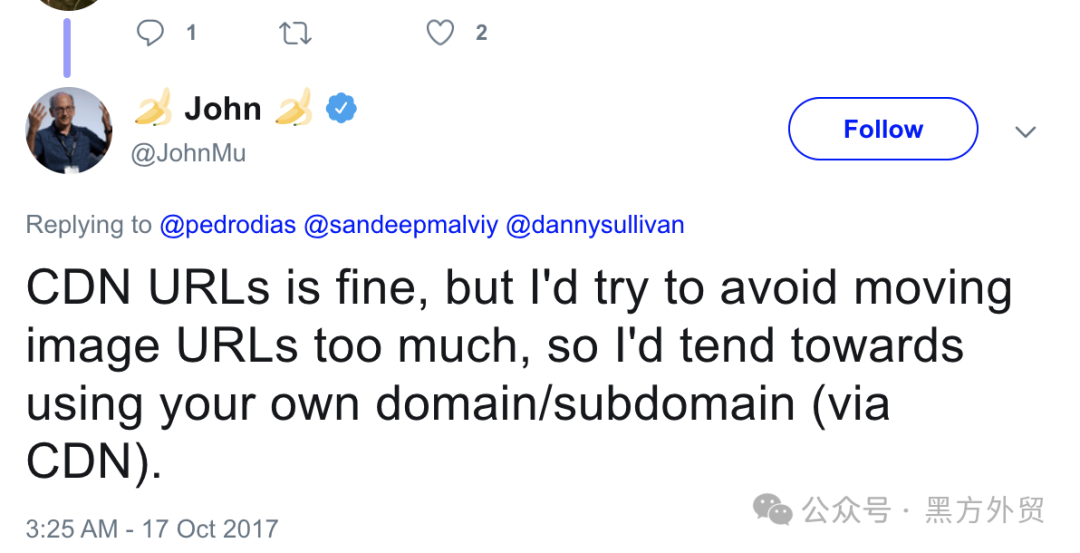 John Muellers advice with CDNs