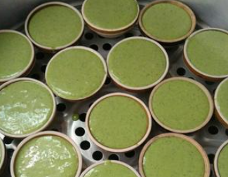 春日限定小吃潮人心目的抹茶蛋糕朴籽粿