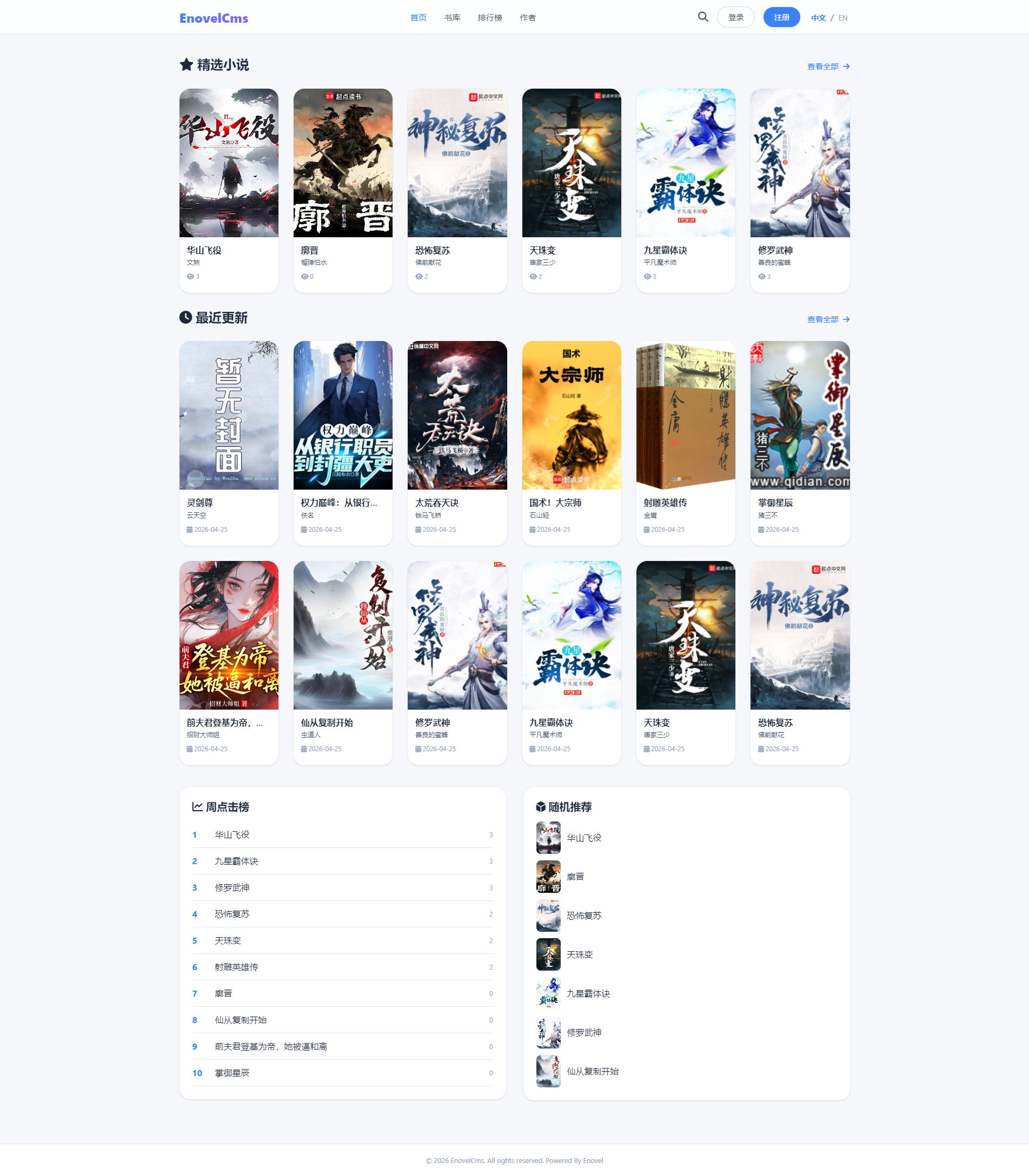 EnovelCms：如果把中文免费小说翻译成英文小说，是不是赚翻了？  第1张
