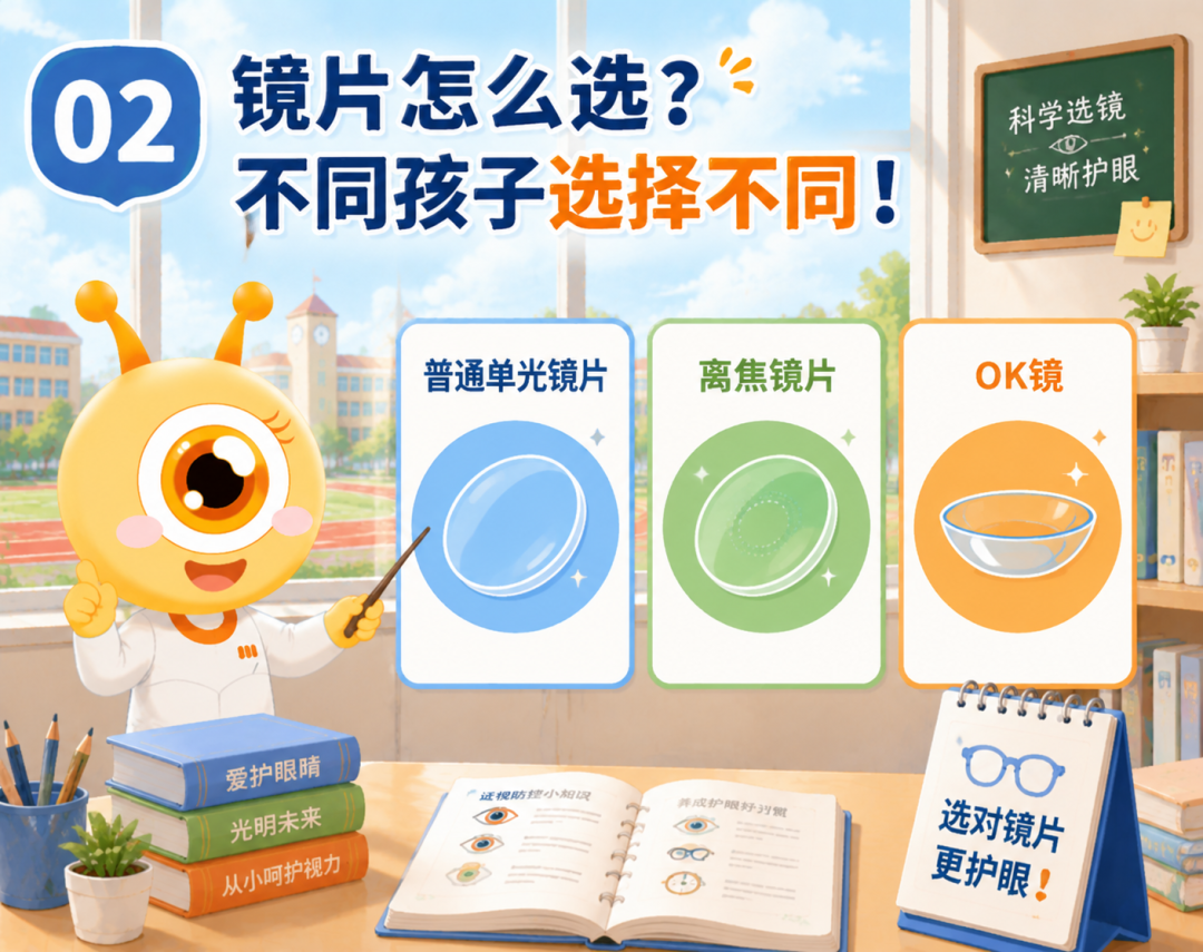 儿童镜片选择