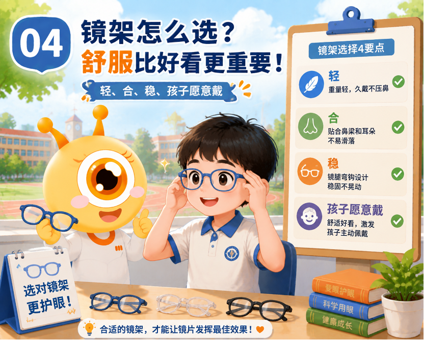 儿童镜架选择
