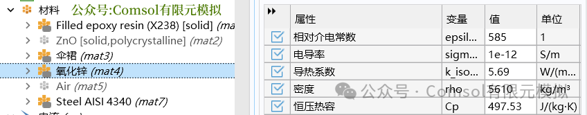 Comsol金屬氧化物避雷器（MOA）電-熱耦合計算的圖3