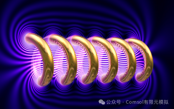 Comsol螺旋管线圈电感计算的图1