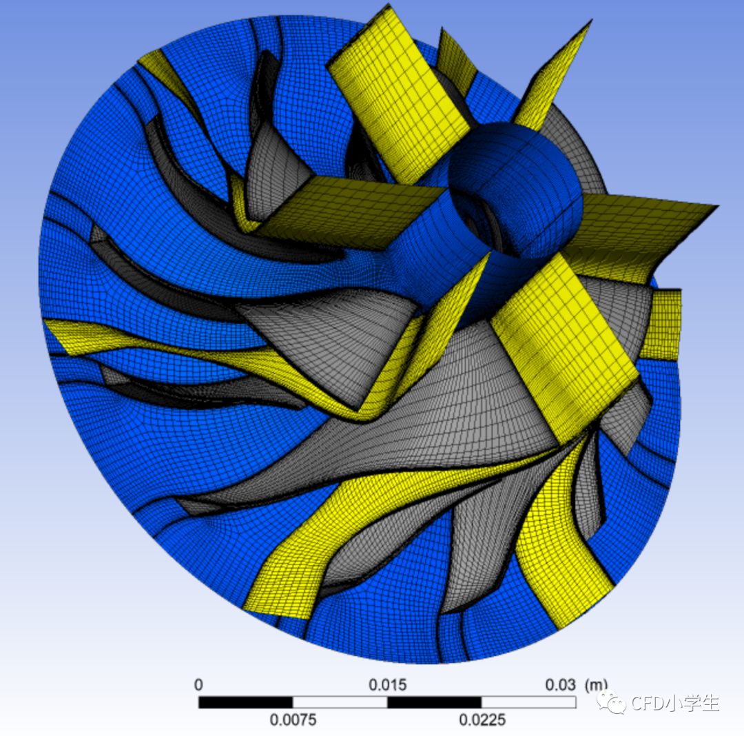 ANSYS CFX 离心式压缩机建模及网格划分的图13