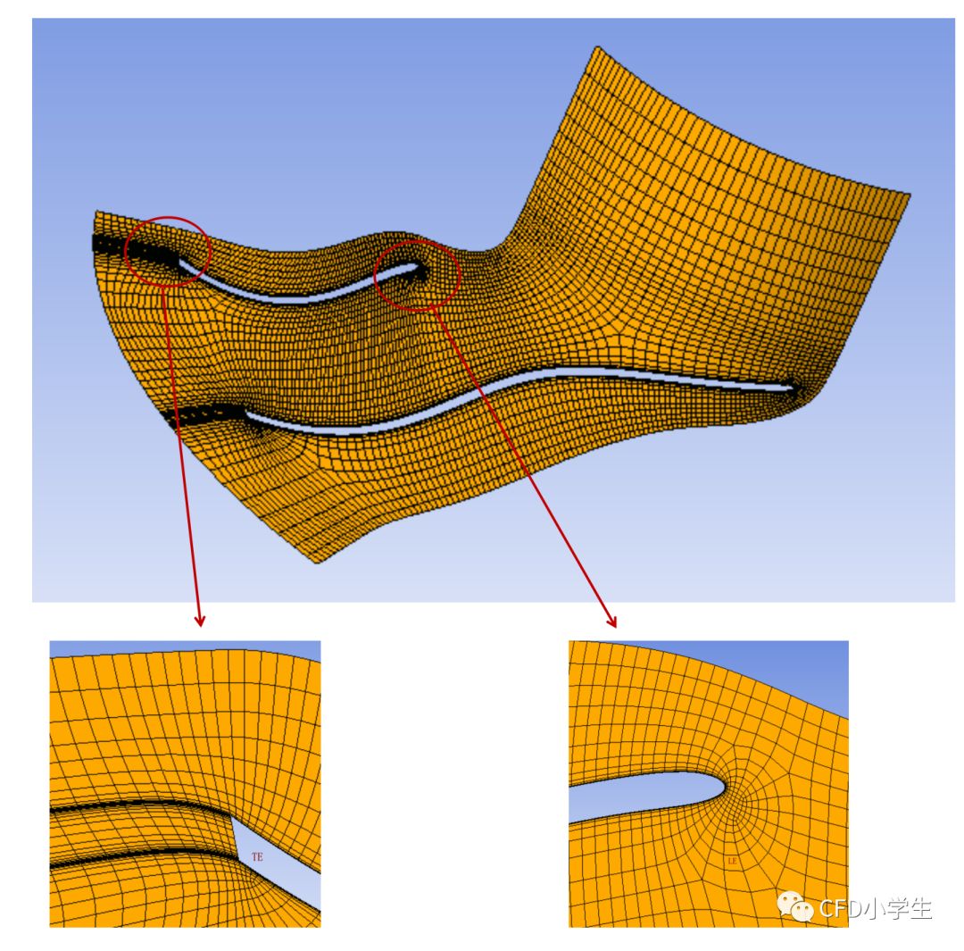 ANSYS CFX 离心式压缩机建模及网格划分的图11