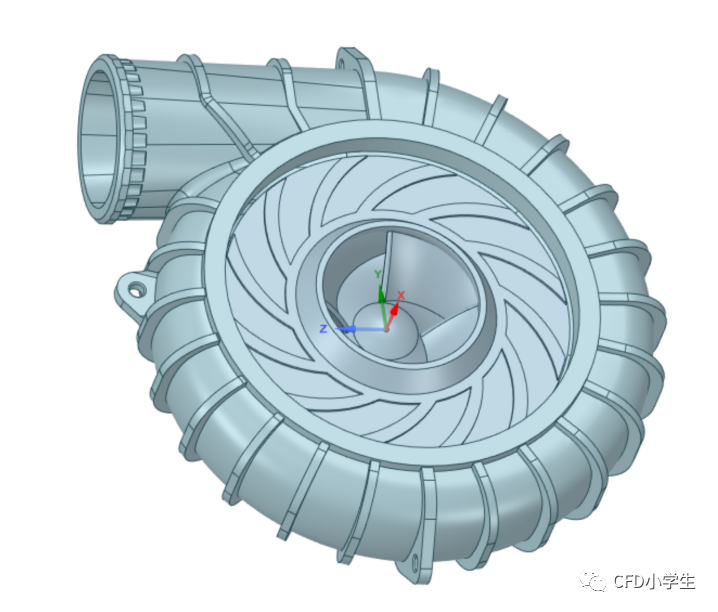 ANSYS Fluent Meshing-离心泵性能仿真网格划分案例的图1