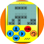 怀旧经典游戏黑白俄罗斯方块掌机