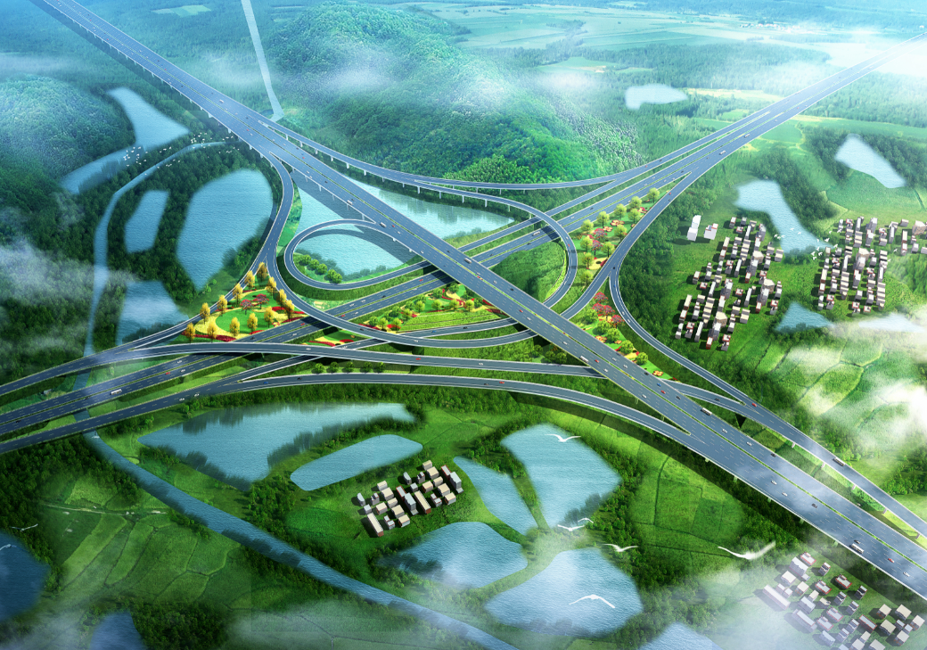 肇明高速效果圖