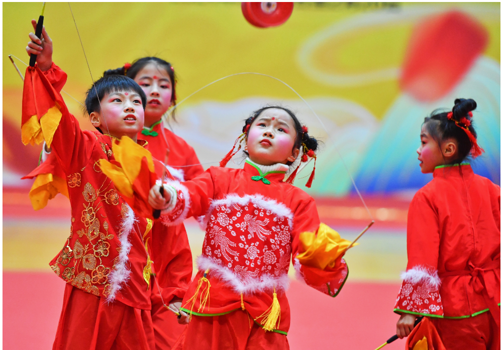体育大拜年抖出新花样空竹大赛洛阳揭幕