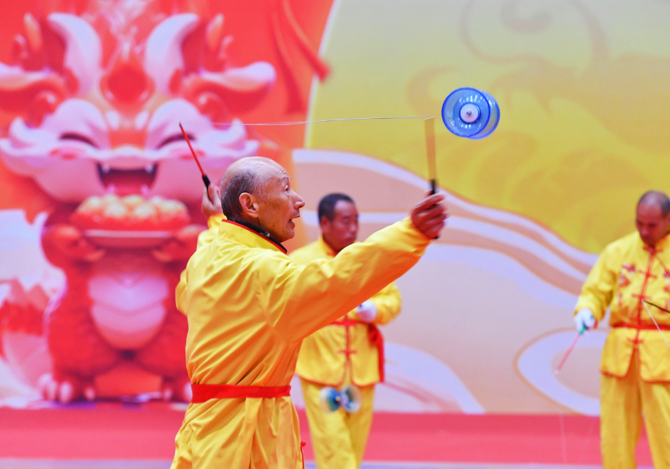 体育大拜年抖出新花样空竹大赛洛阳揭幕