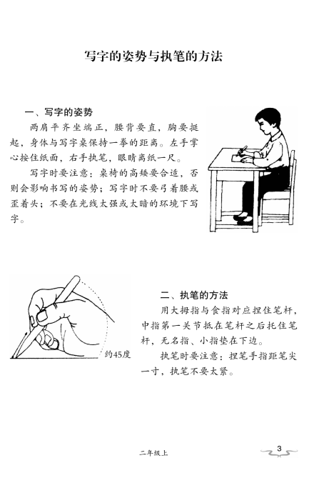 免费资源 | 部编版语文1~6年级上册练字字帖，练字预习两不误