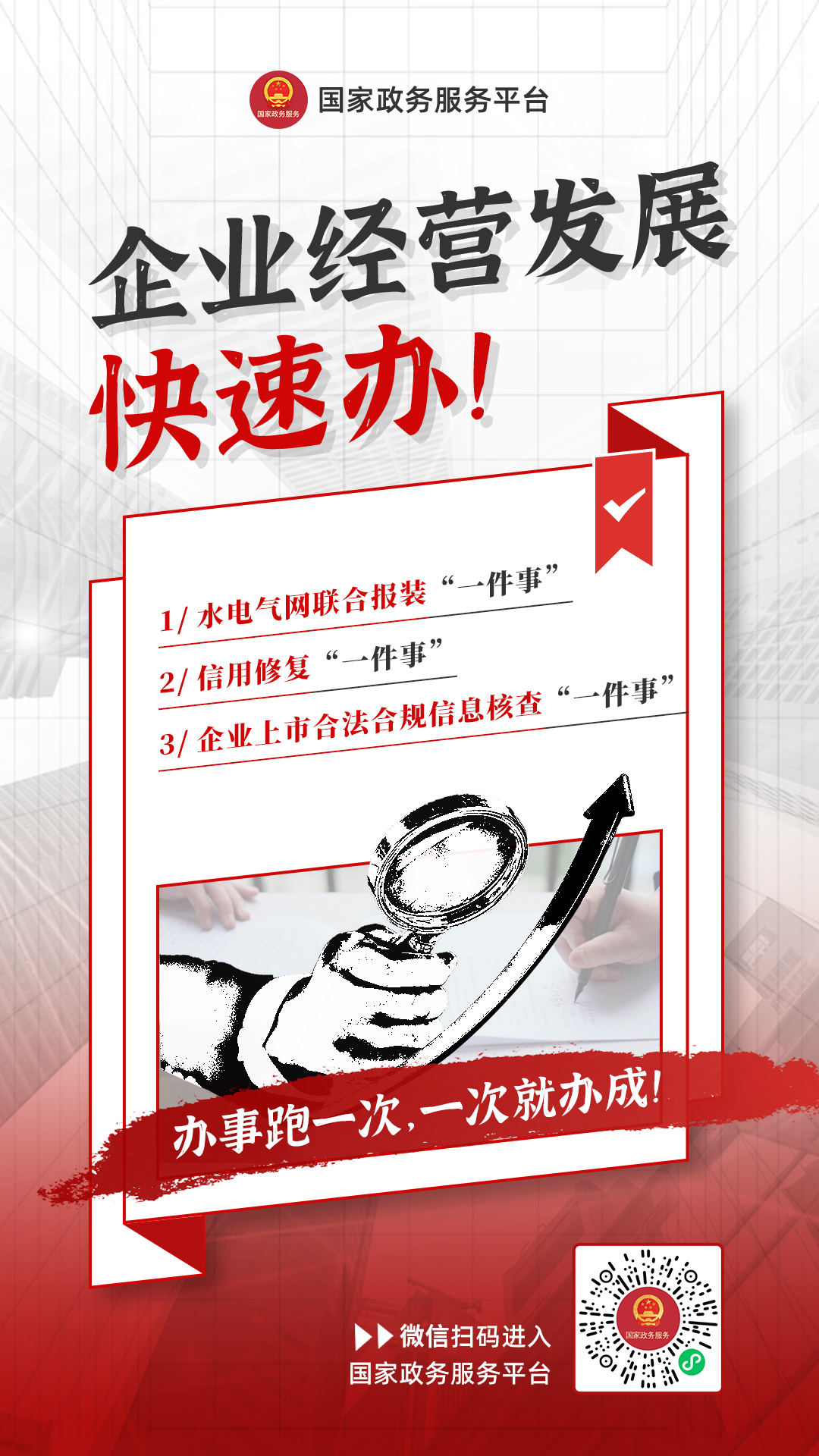 当前位置:>首页>动态要闻>未来,国家政务服务平台将持续推进"高效办成