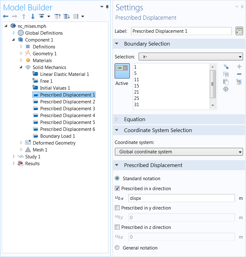 在 COMSOL 中分析特殊的多孔弹性超材料的图7