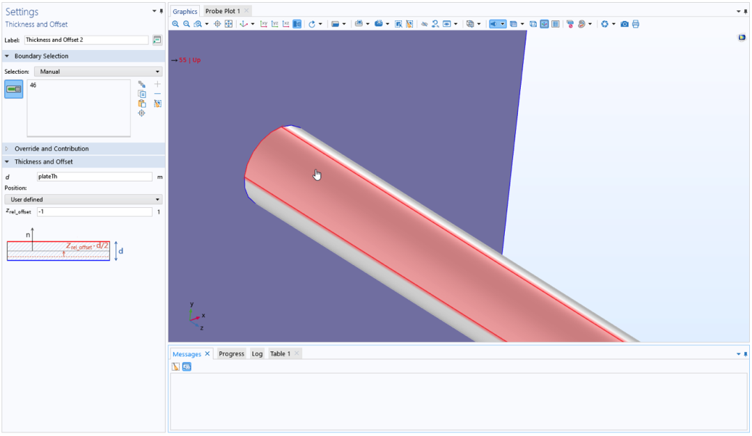 如何在 COMSOL 中评估应力的图12