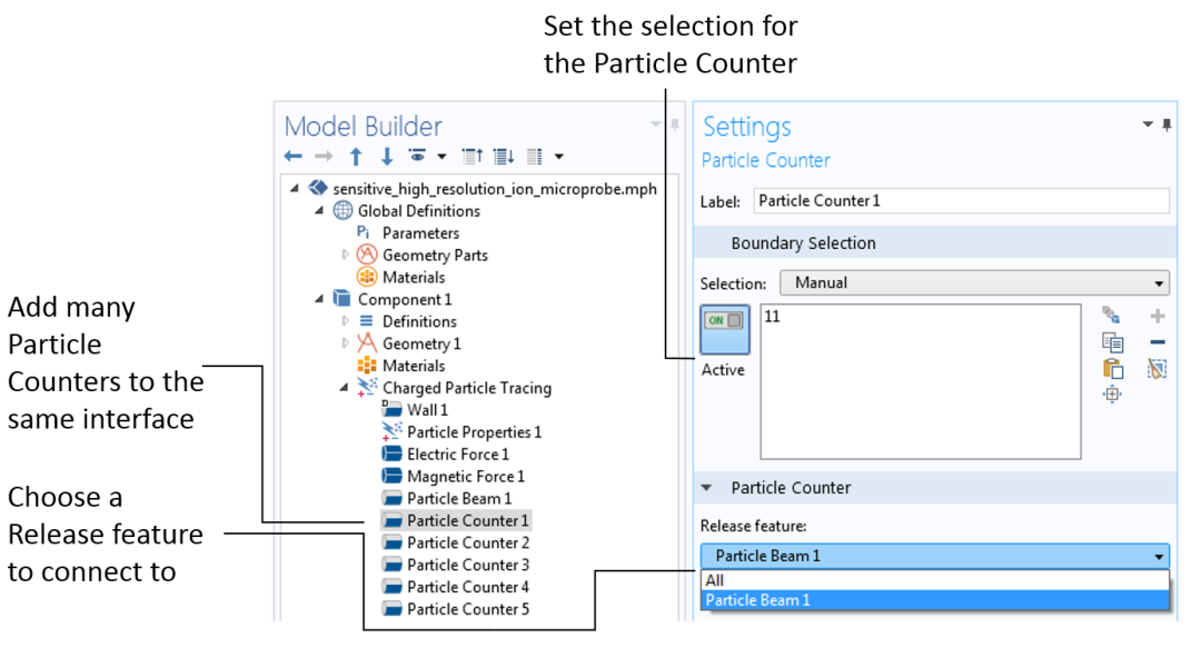 如何在 COMSOL 中进行粒子计数的图10
