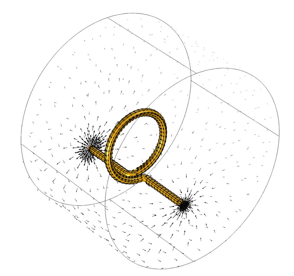 在 COMSOL 中模擬電磁線圈的圖3