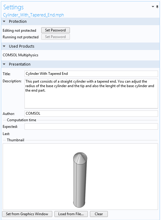 在 COMSOL 中使用零件库简化几何建模的图11