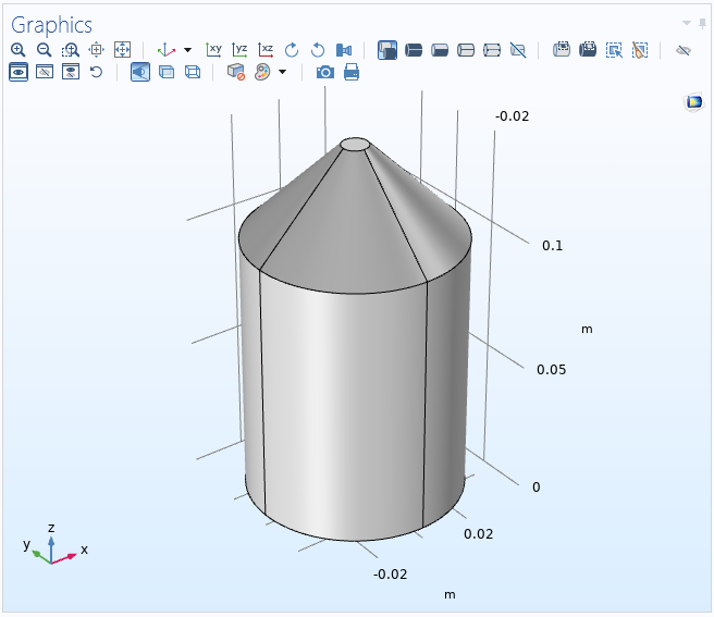 在 COMSOL 中使用零件库简化几何建模的图7