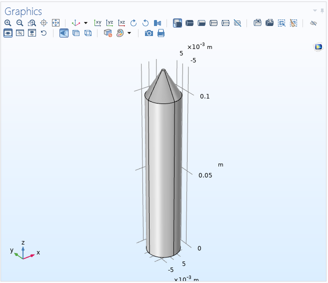 在 COMSOL 中使用零件库简化几何建模的图6
