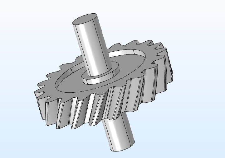 在 COMSOL 中使用零件库简化几何建模的图1