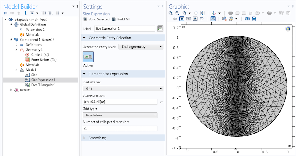 使用网格自适应方法实现高效计算