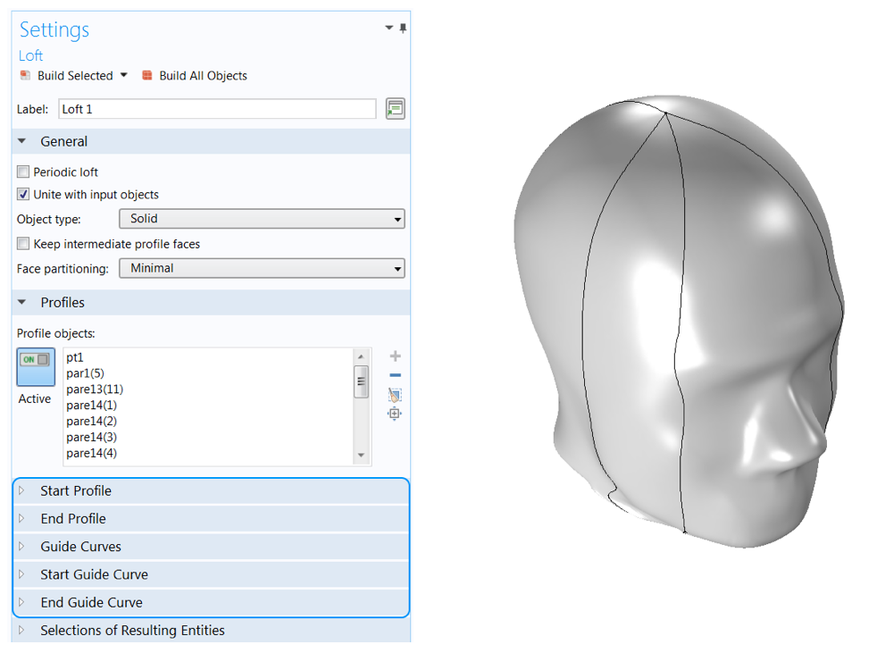 在 COMSOL 中处理不规则形状的方法的图4