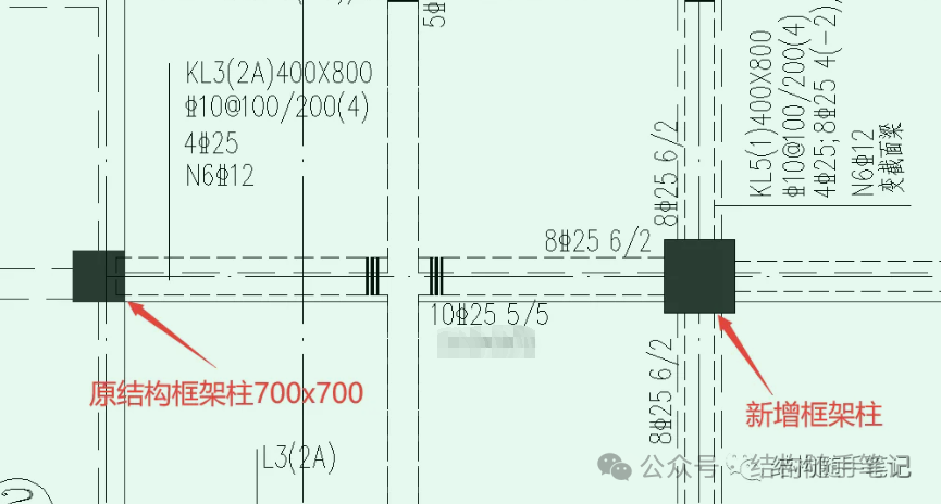 结构外扩、新增夹层时，新增框架梁相关问题汇总