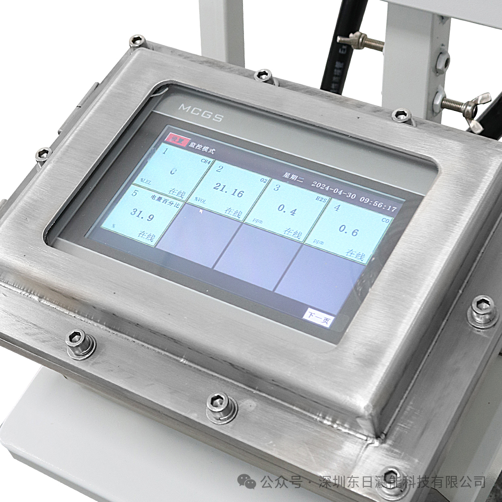 新品！泵吸式多合一气体检测监控手推车