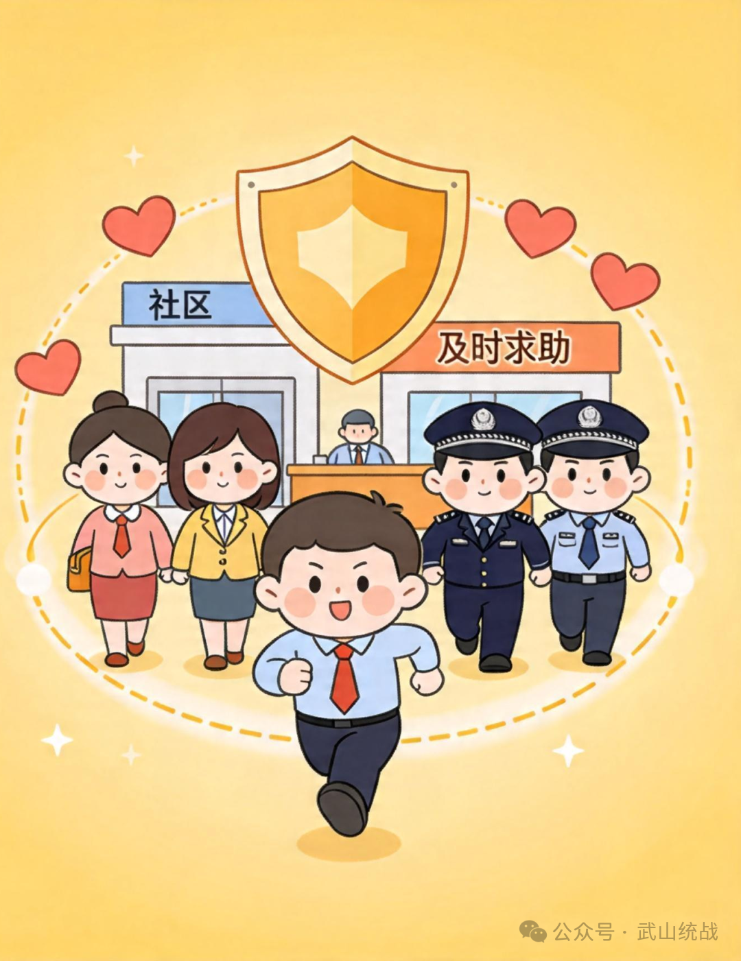 jimeng-2026-04-15-9497-Q版漫画风格，反邪教公益插画，发现有人被异常控制、被拉入神秘组织、被要求高额交费....png