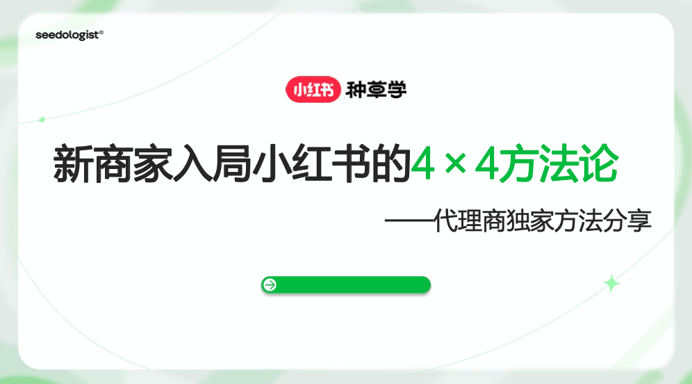 小紅書4x4營銷打法