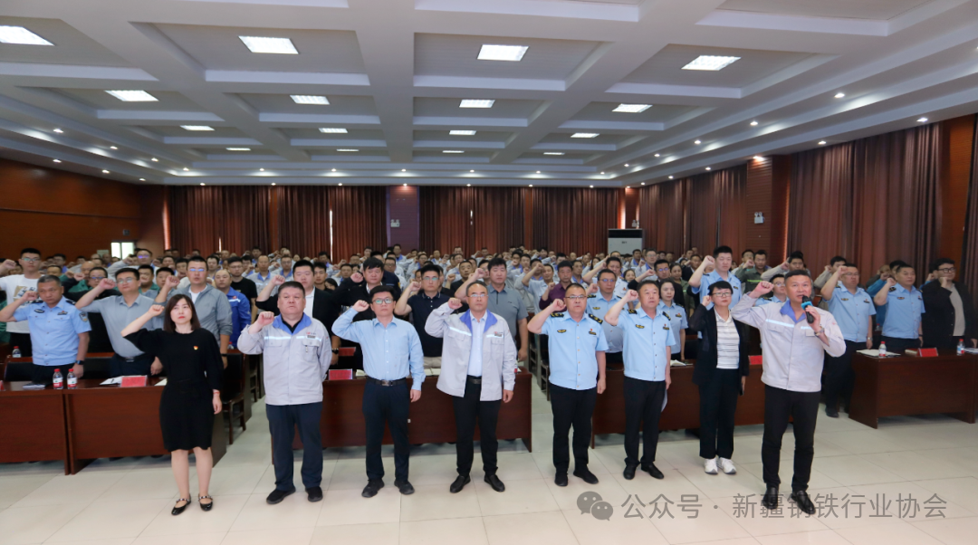 奎屯-独山子经济技术开发区“安全生产月”活动启动仪式在昆玉钢铁隆重举行(图9)