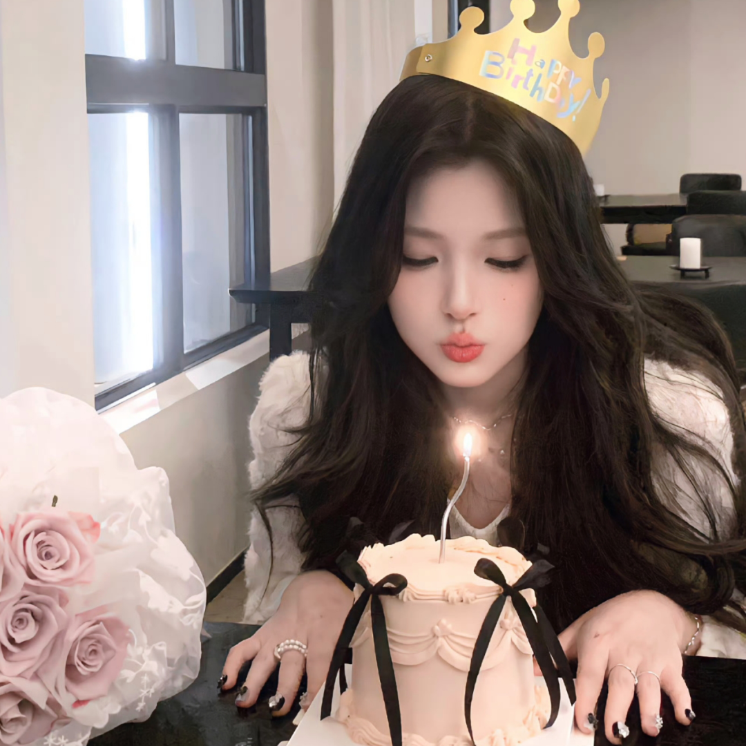 生日快乐温柔女生头像