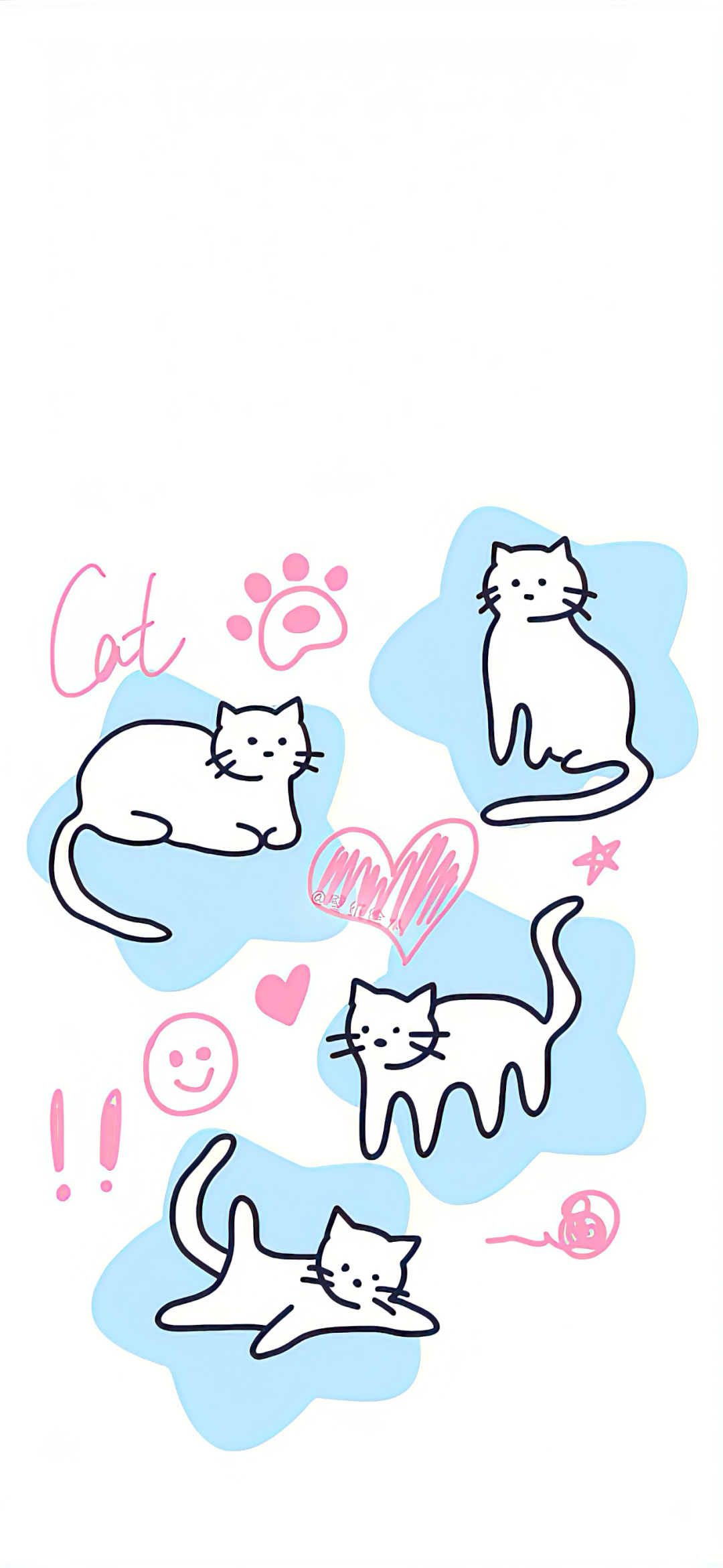 可爱猫咪卡通壁纸套图