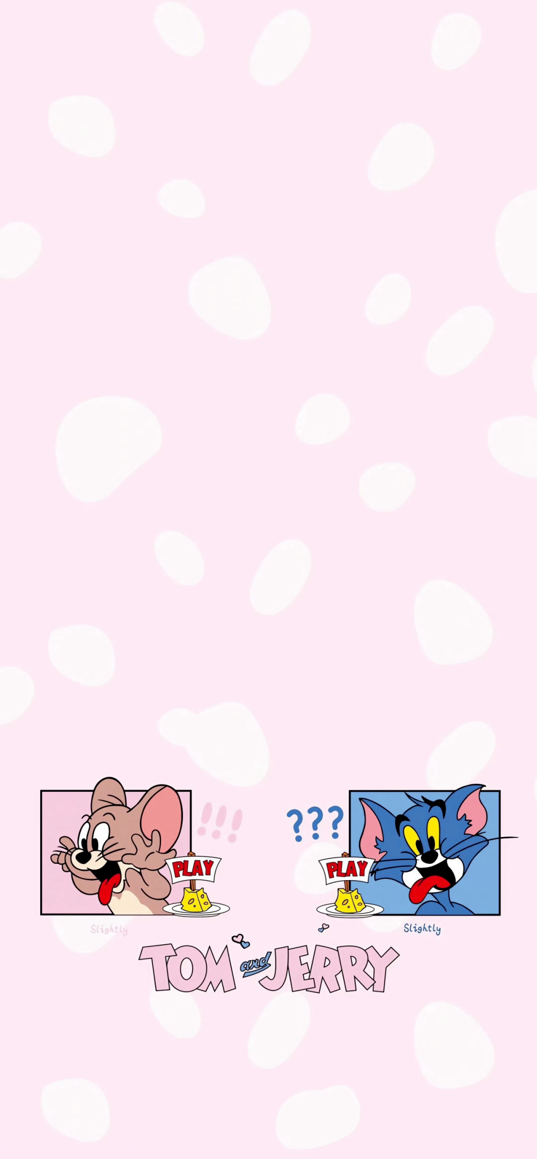 可爱猫和老鼠卡通壁纸套图