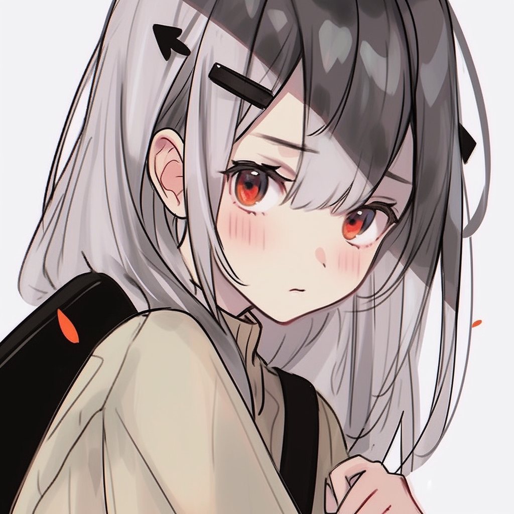 呆萌动漫头像女