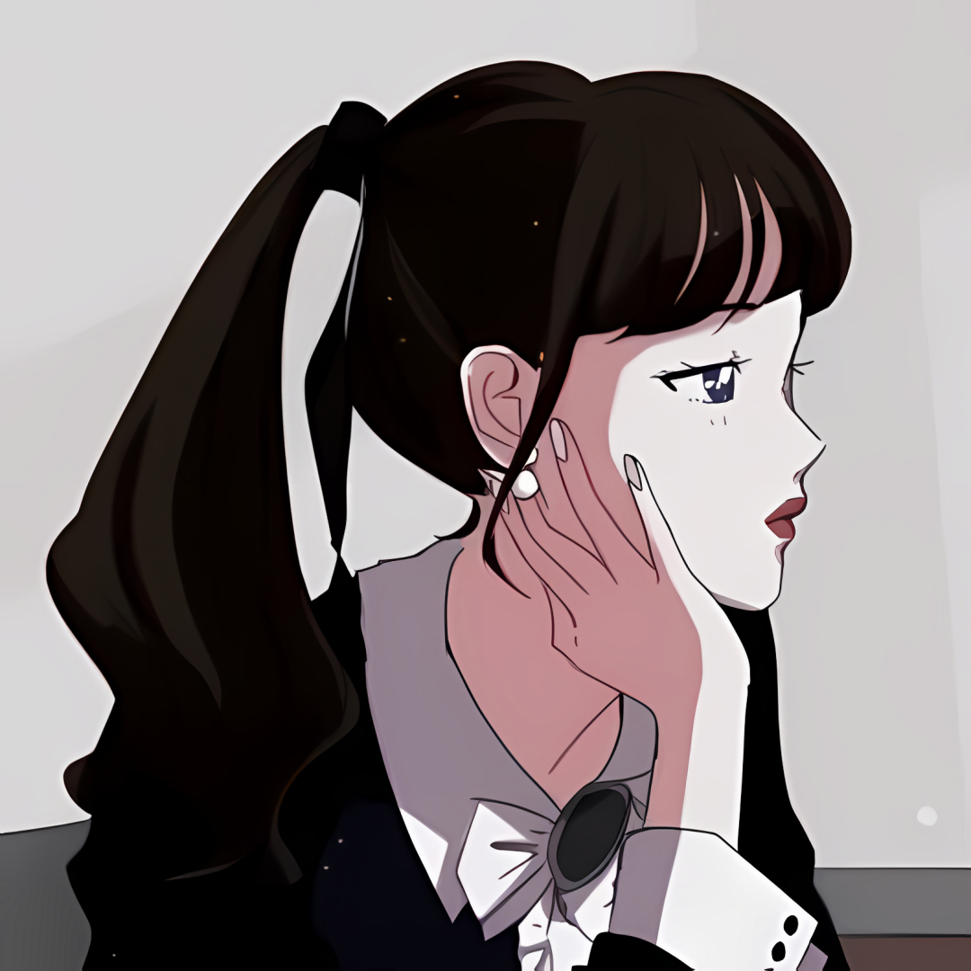 个性手绘动漫头像女