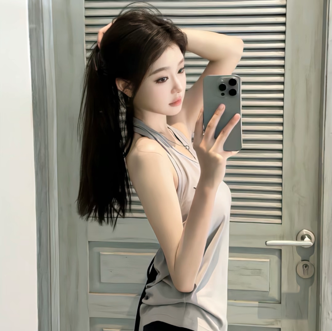 自拍手机纯欲女生头像