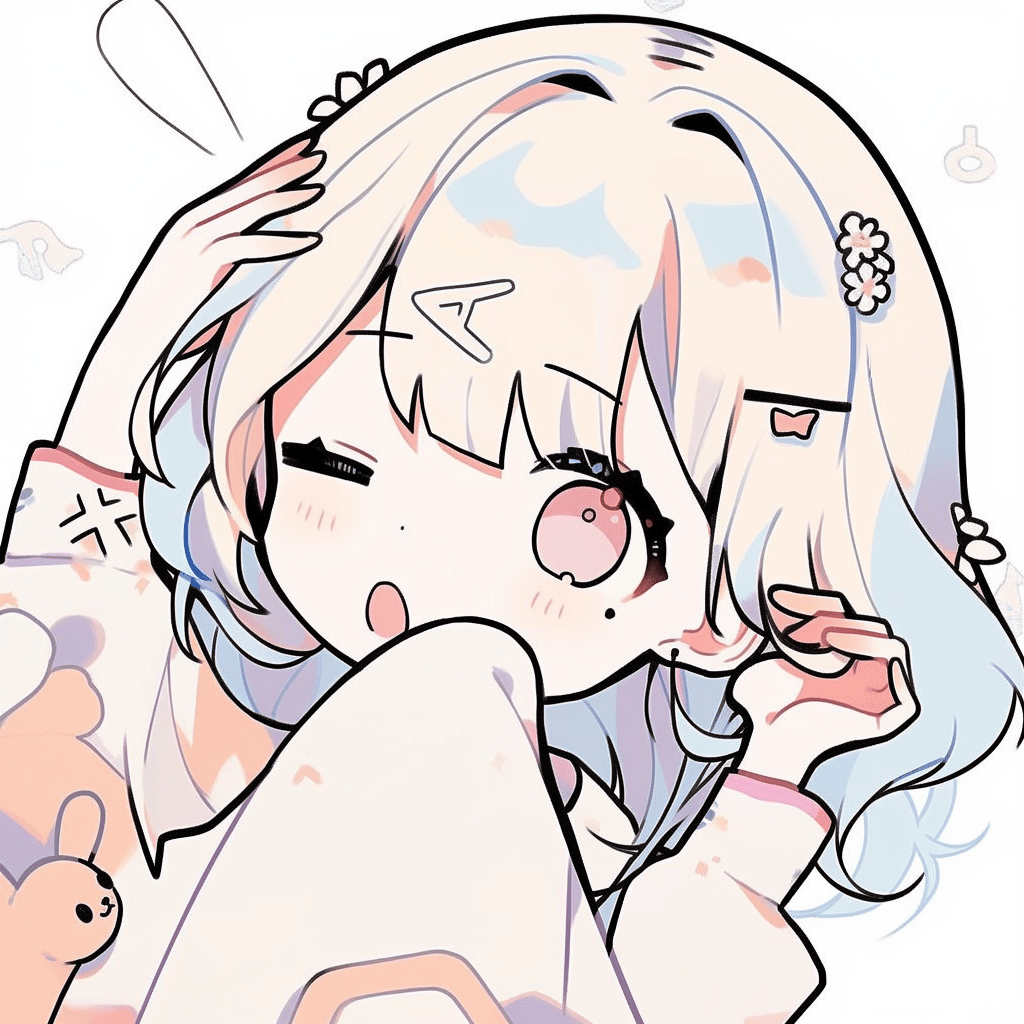 kawayisrguimitou十人闺蜜头像动漫闺蜜头像