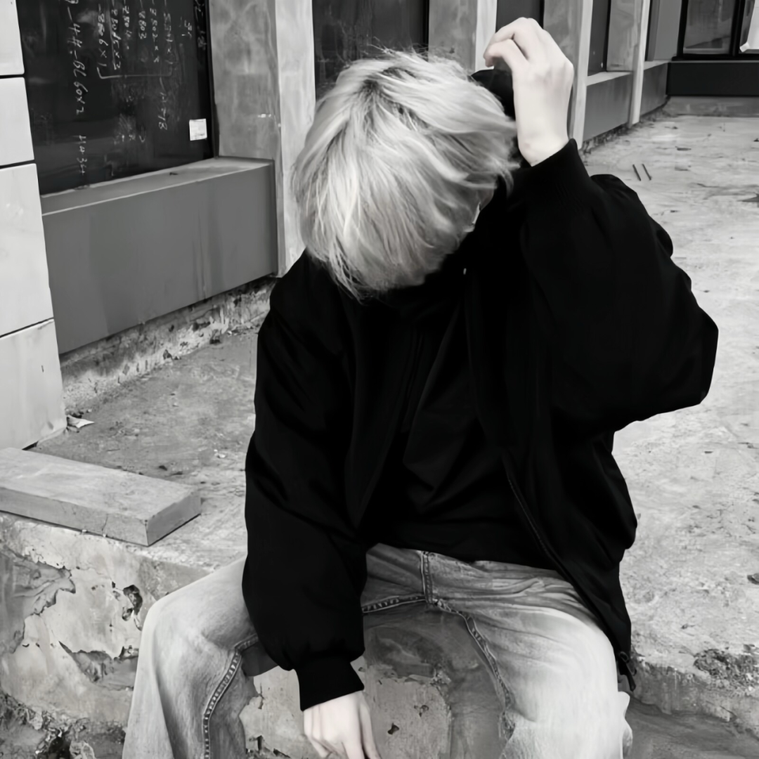 个性不露脸男生头像