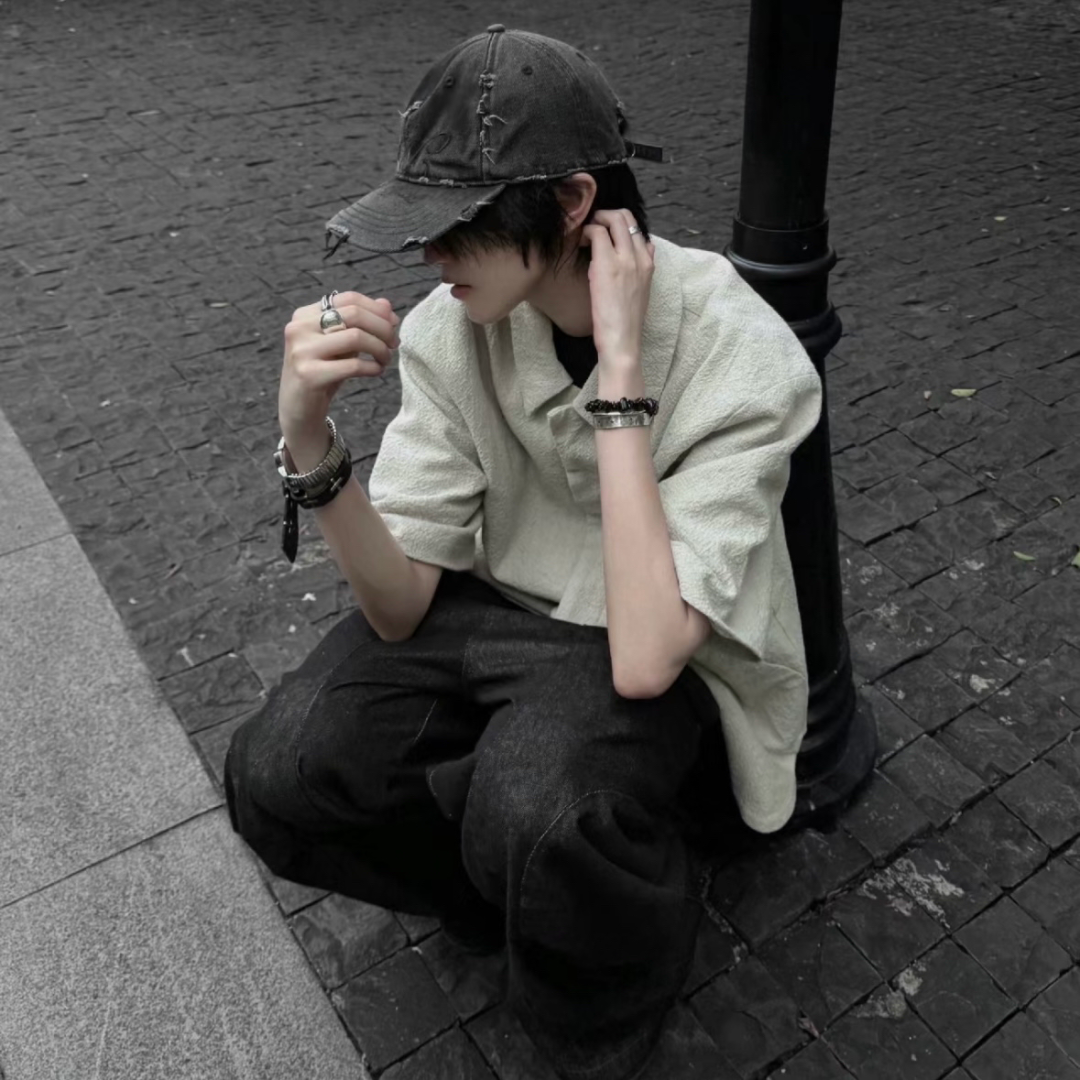 个性侧脸男生头像
