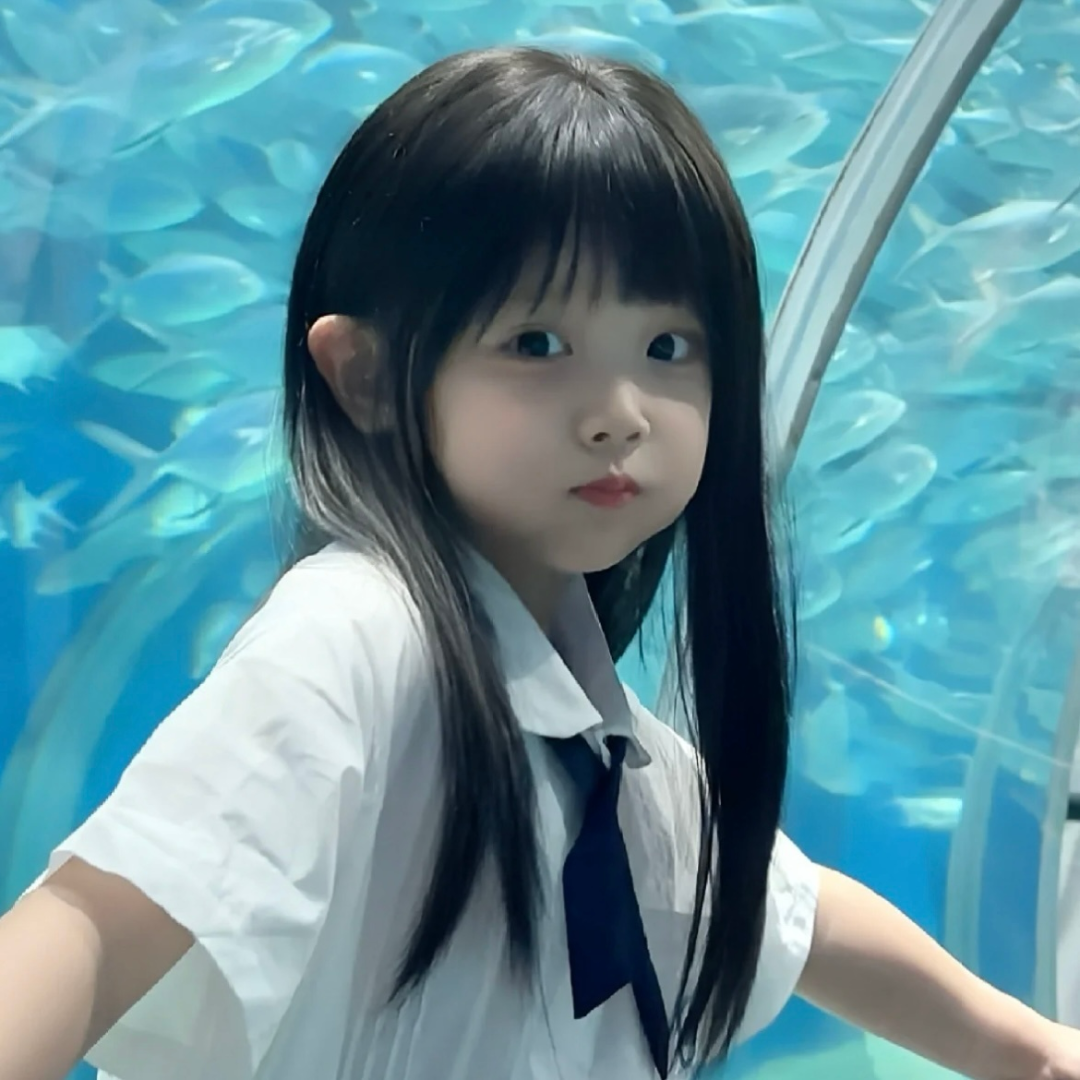 小女孩萌娃头像