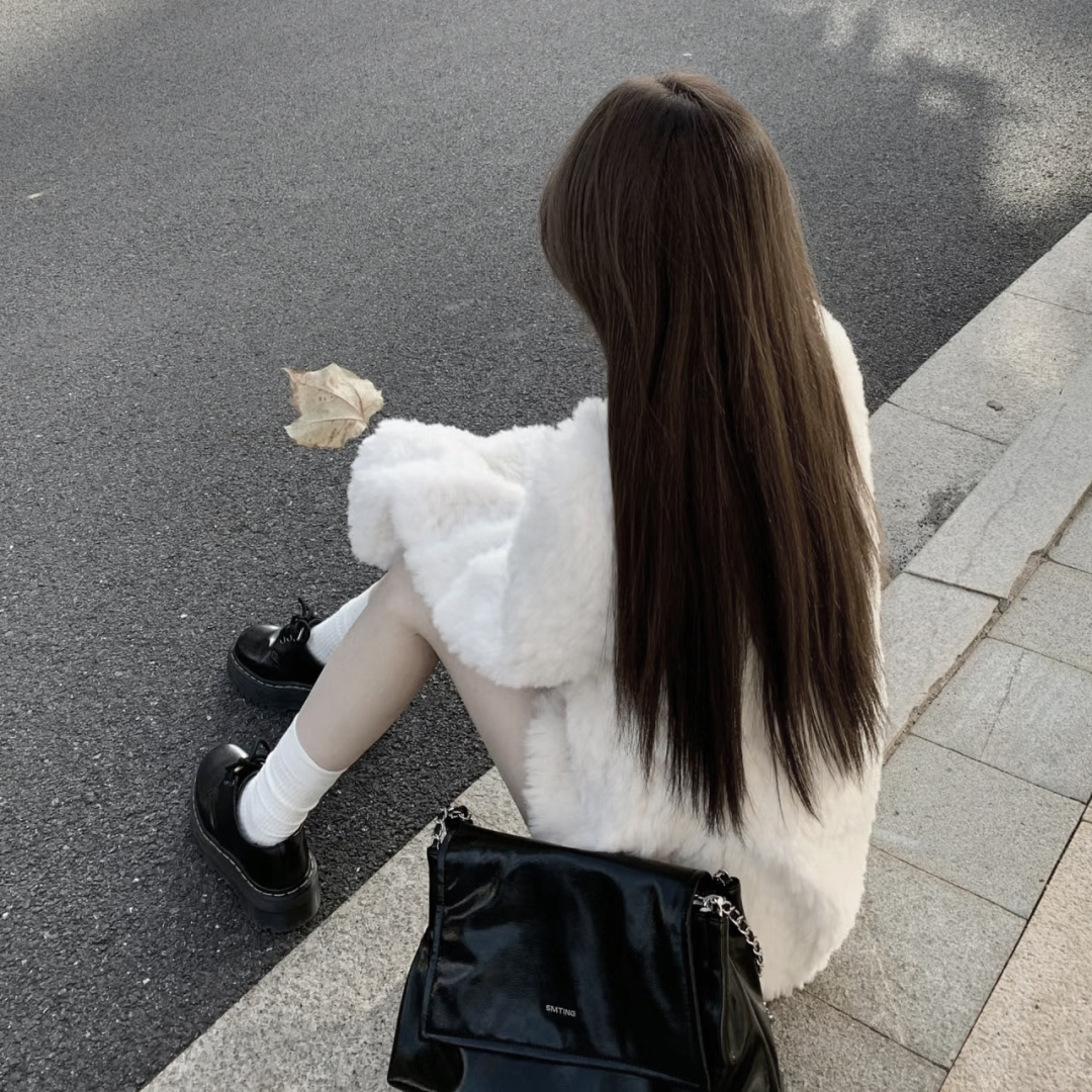 温柔不露脸女生头像
