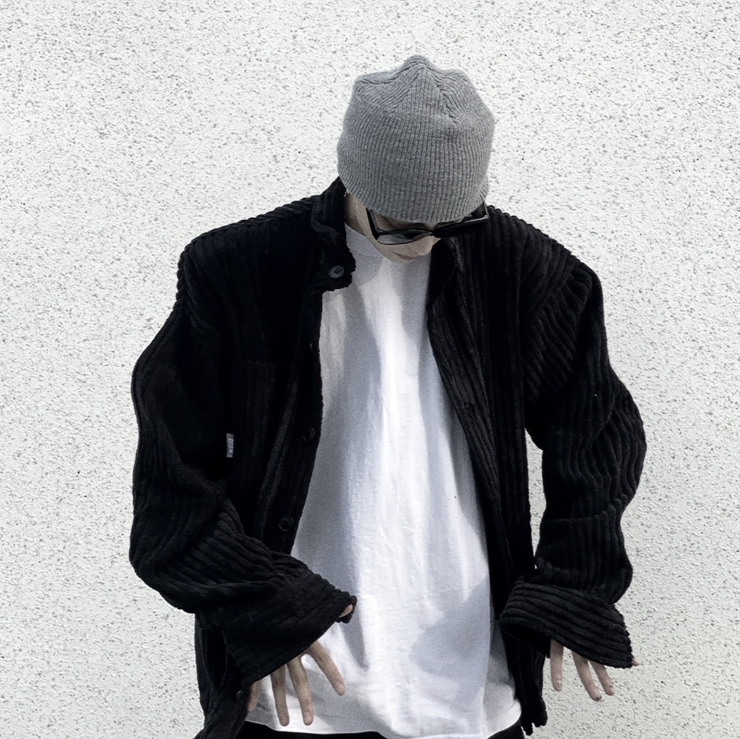 痞帅不露脸男生头像