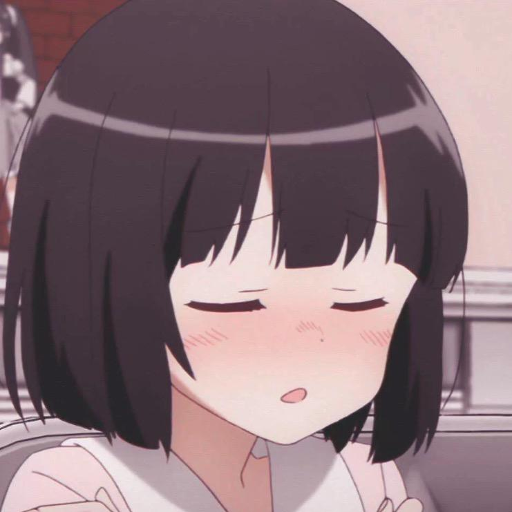 害羞动漫头像女