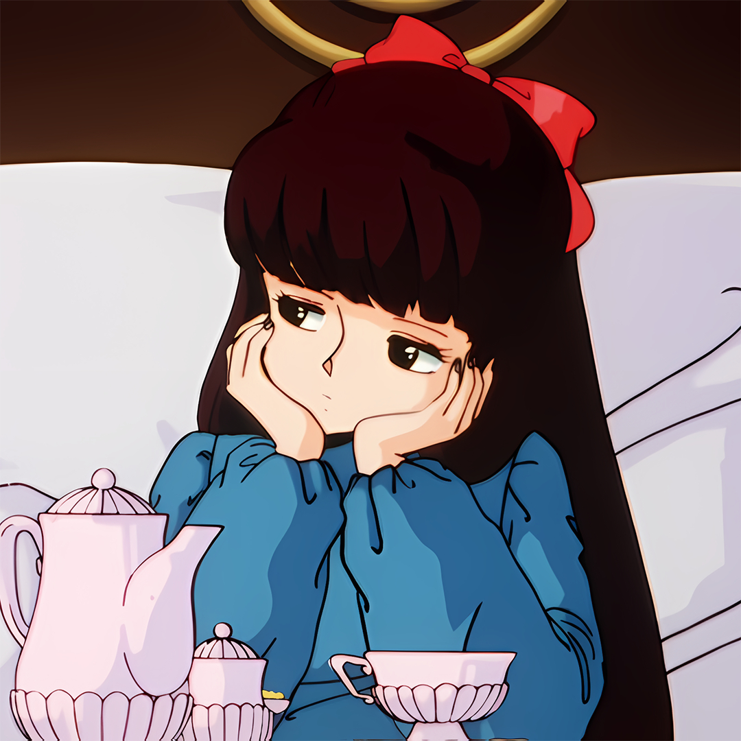 古早感动漫头像女