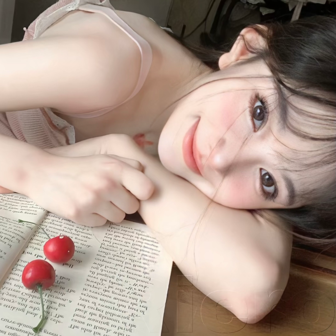 趴着甜妹女生头像