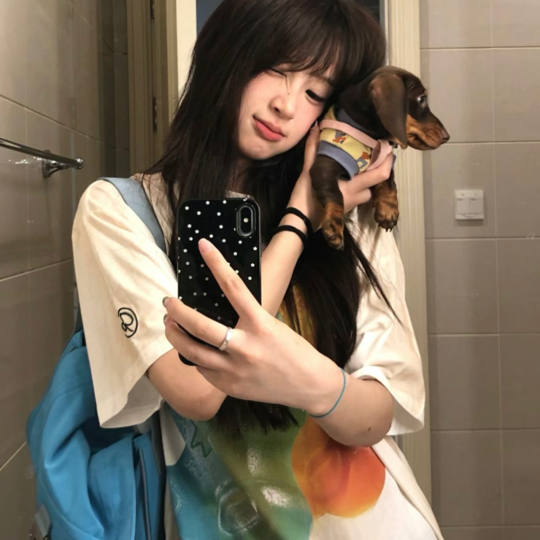 自拍手机甜妹女生头像