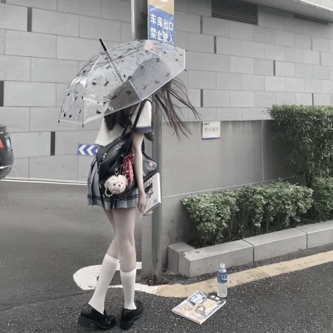 jk制服纯欲女生头像
