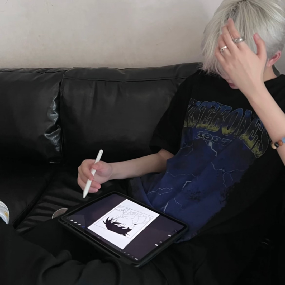 个性不露脸男生头像